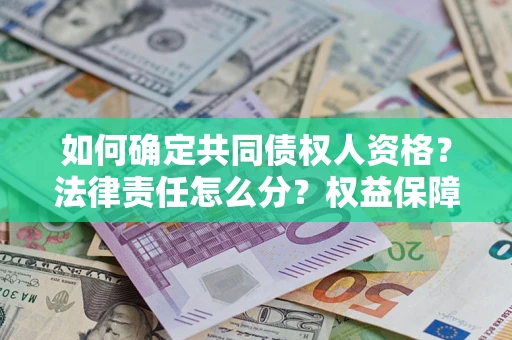北京如何确定共同债权人资格？法律责任怎么分？权益保障技巧揭秘！
