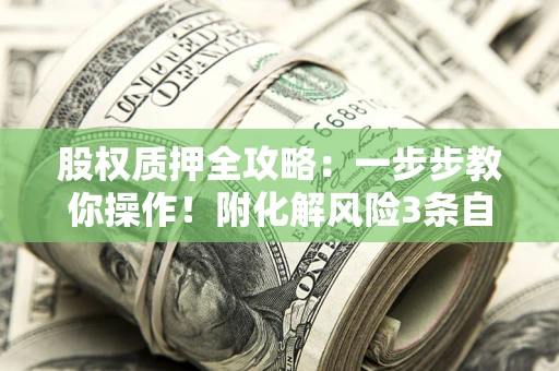 北京股权质押全攻略：一步步教你操作！附化解风险3条自救法则