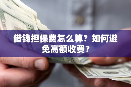 北京借钱担保费怎么算？如何避免高额收费？