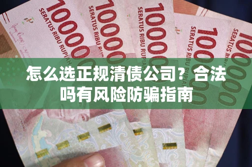 北京怎么选正规清债公司？合法吗有风险防骗指南